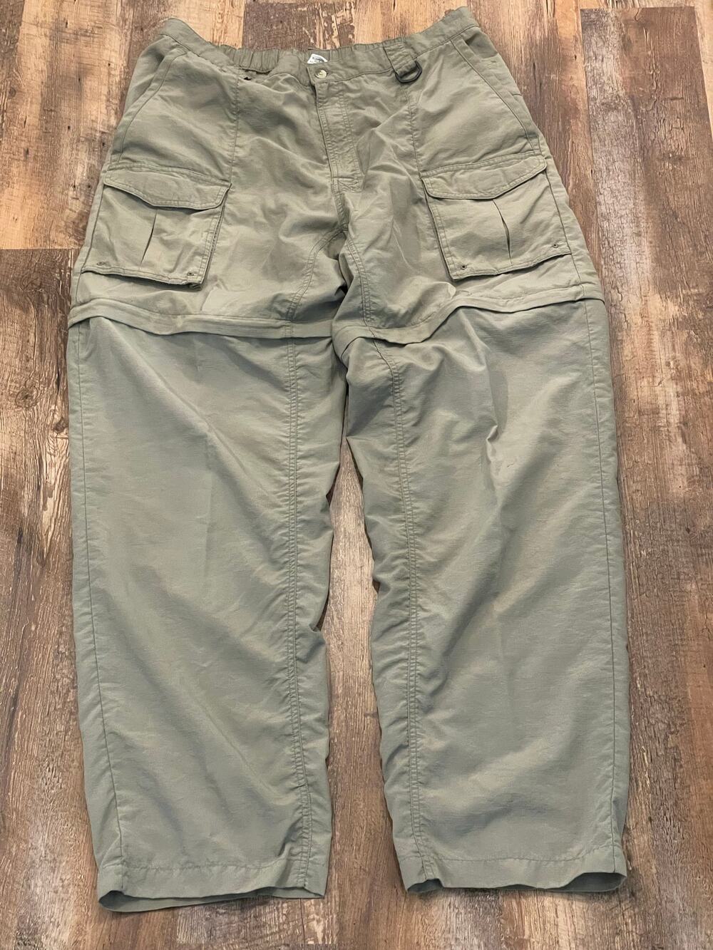 Columbia PFG zip-off fishing pants LT Tan